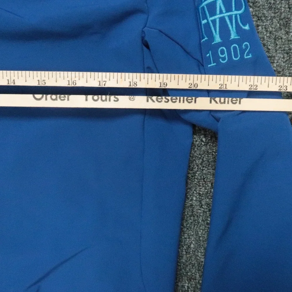 Redvanly Jacket Men Small Blue Dewitt Full Zip Pockets Hooded Weber Ranch‎ Vodka